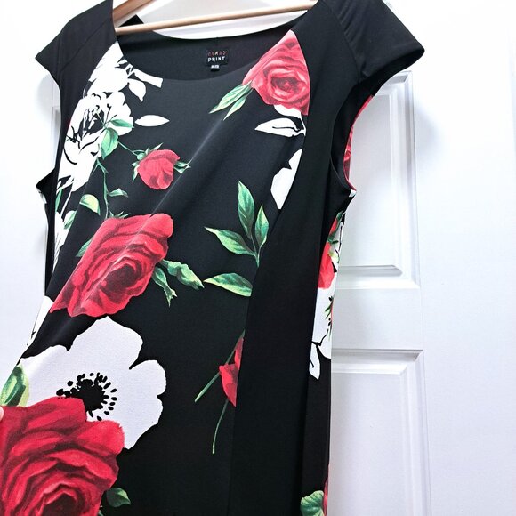 Crazy Print Dress Size XXL - Picture 4 of 9